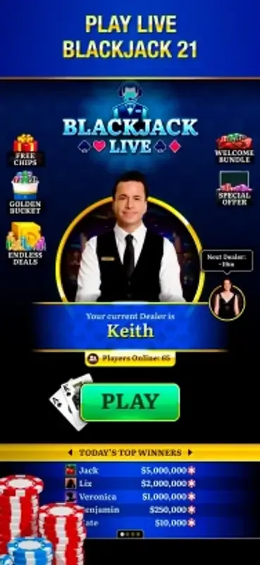 BlackJack screenshot